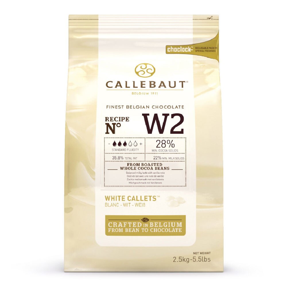 Callebaut White Chocolate Callets - 2